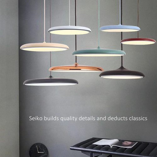 lampe led suspendue design nordique avec soucoupe volante