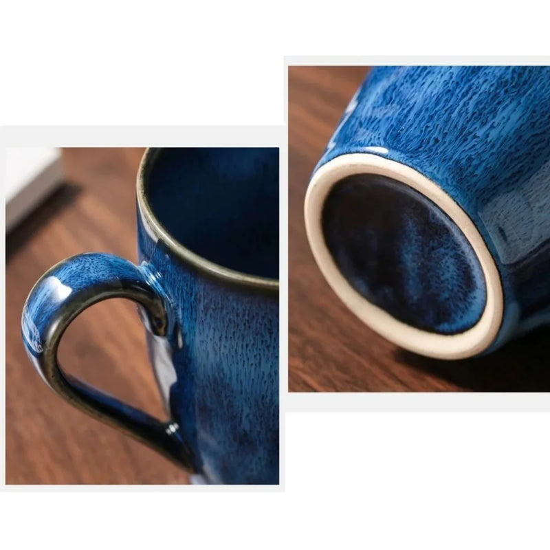 Tasses céramique grande capacité style minimal 350 ml