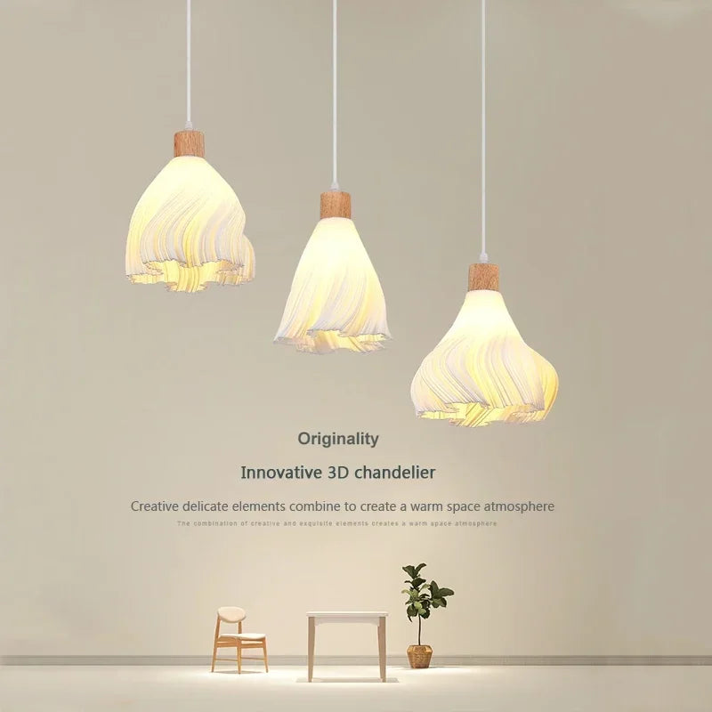 lustre led moderne semi-circulaire pour bar restaurant magasin - vue 5 sur 12