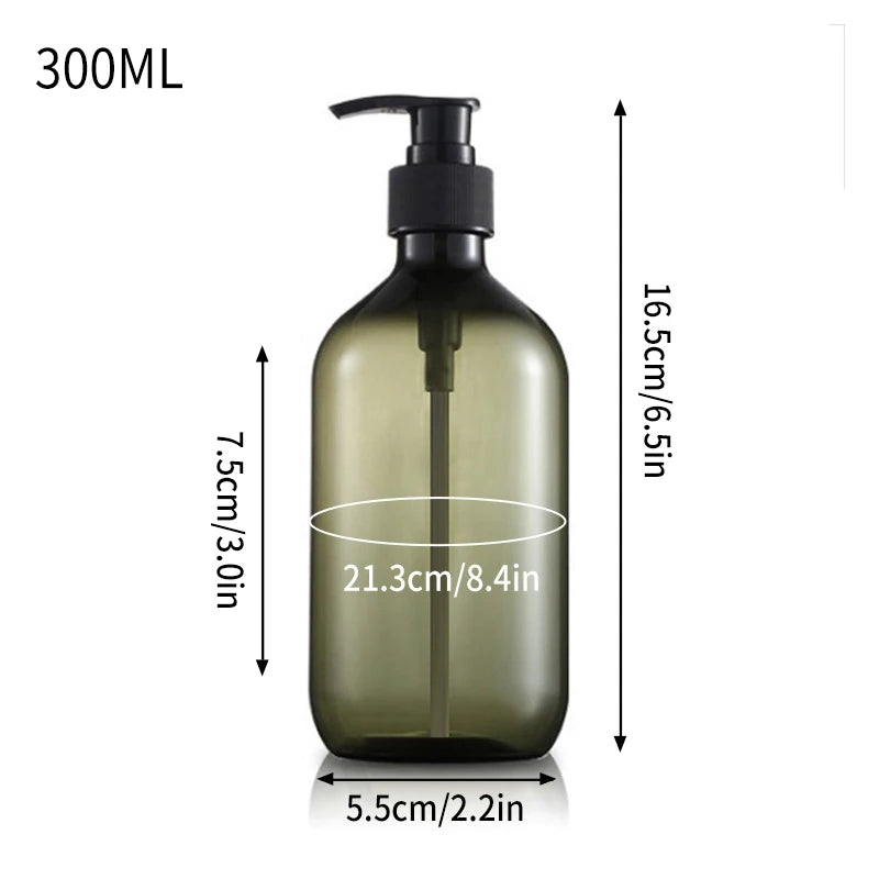 flacon pompe rechargeable pour shampoing et gel douche - vue 16 sur 33