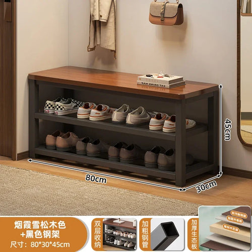 Long Stool, Long Stool, Shoe Change Stool At The Door of The Home, Can Sit in The Gym, Lounge Area, Long Bench, Bathroom - vue 11 sur 11