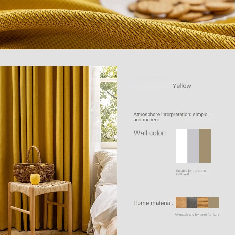 Rideau occultant moderne minimaliste pour salon et chambre - vue 17 sur 18