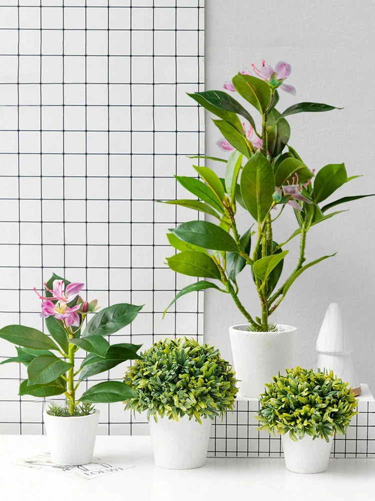 plantes artificielles tropicales pour décoration intérieure et extérieure - vue 4 sur 12