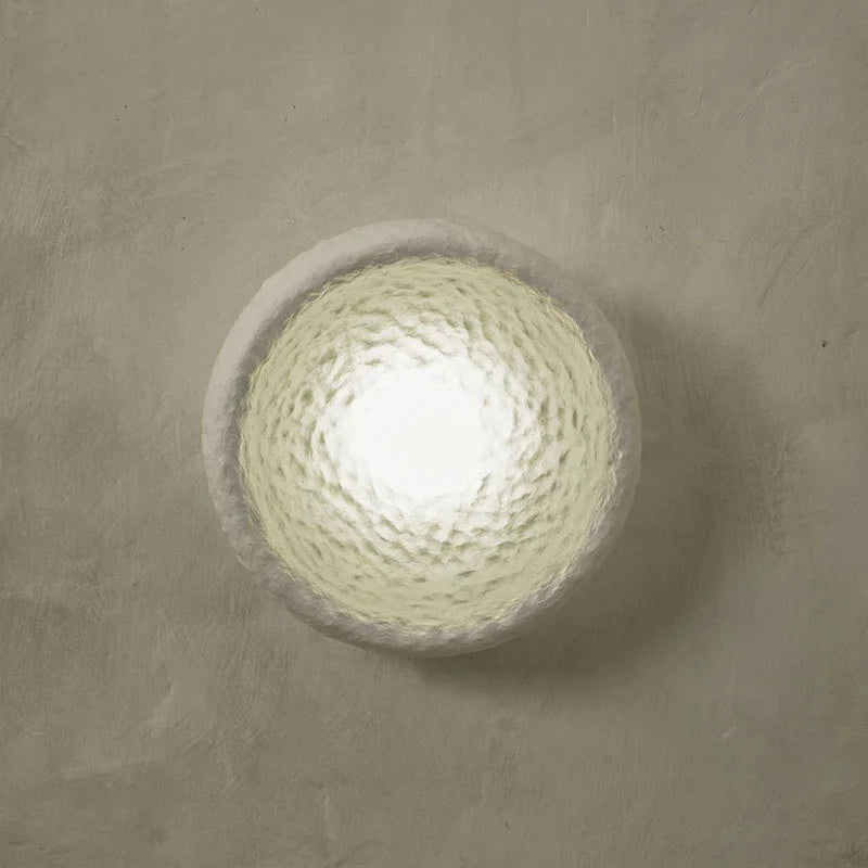 Wabi Sabi – applique murale LED Vintage en résine et verre - vue 6 sur 9