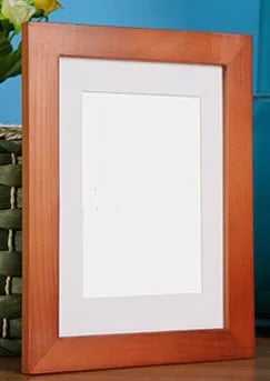 cadre en bois pour peinture et photo avec passe-partout - vue 15 sur 17