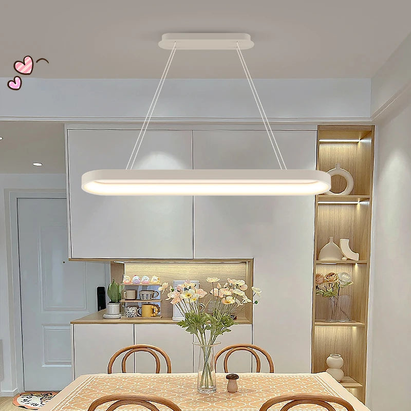 suspension led moderne pour un éclairage intérieur minimaliste - vue 5 sur 6
