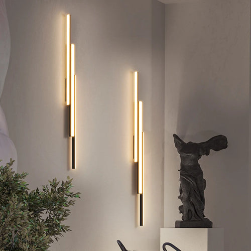 Minimalist decorative LED wall light, perfect for sofa and hallway - vue 5 sur 10
