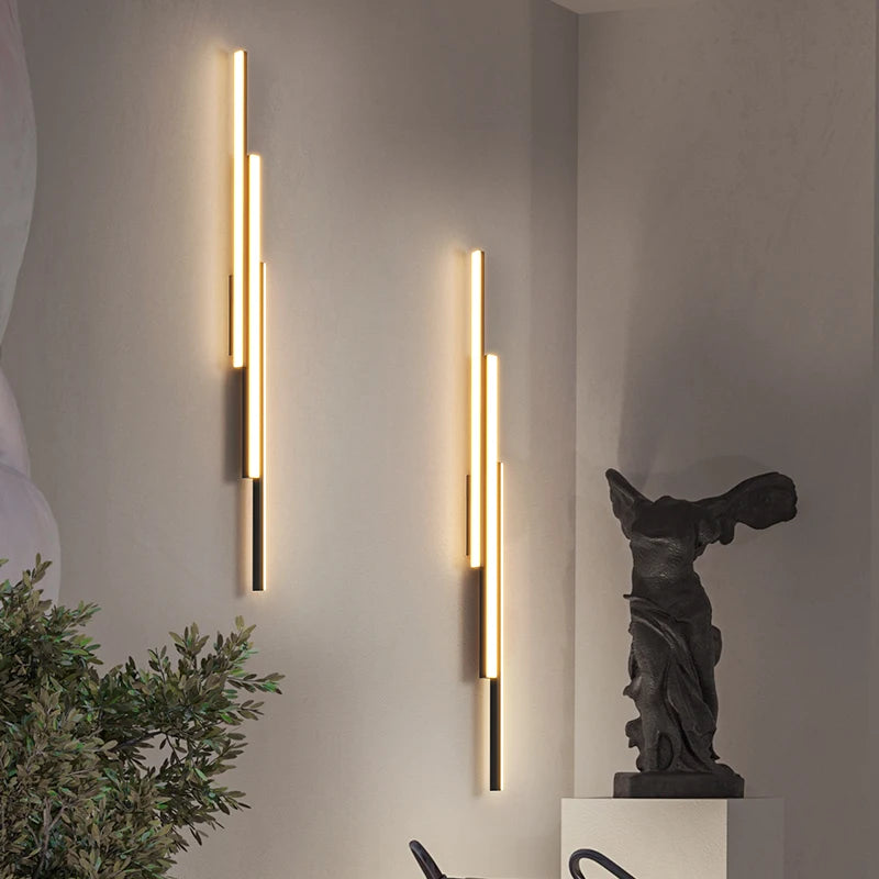 Minimalist decorative LED wall light, perfect for sofa and hallway - vue 5 sur 10