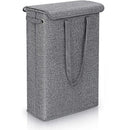 45L thin laundry basket with cover, narrow hand, fine hand, dirty laundry basket, bedroom, kindergarten, whole basket storage ba