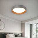 Minimalist Nordic wood grain LED ceiling light