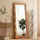 miroir de courtoisie en bois luxe pour décoration intérieure
