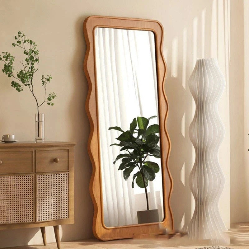 miroir de courtoisie en bois luxe pour décoration intérieure - vue 4 sur 7