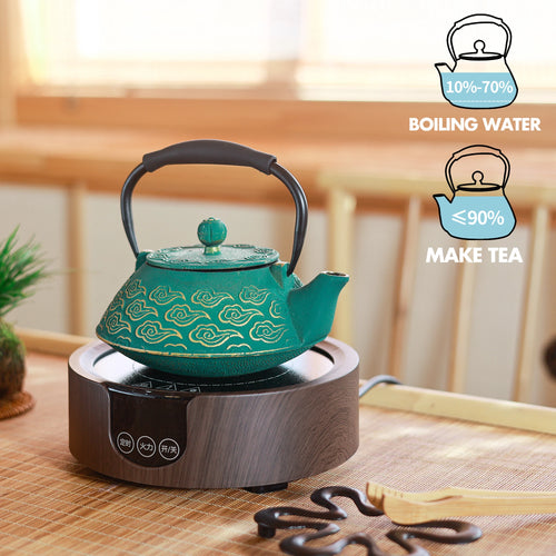 Théière japonaise fonte infuseur motif nuages 800 ml