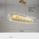 plafonnier led rond artistique à intensité variable en cristal