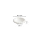 Bol double paroi céramique texture roche style minéral