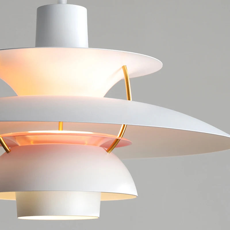 lustre design danois led haute qualité parapluie loui paulsen