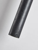 Led lustre chambre chevet suspension lampe Tube longue ligne petite lumière naturelle pierre noire maison chambre décoration luminaire