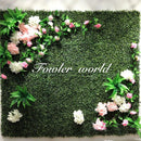 Custom Size Artificial Plant Wall Lawn, Green Plant Background Wall, Home Garden, Wedding Decoration, Plastic Lawn