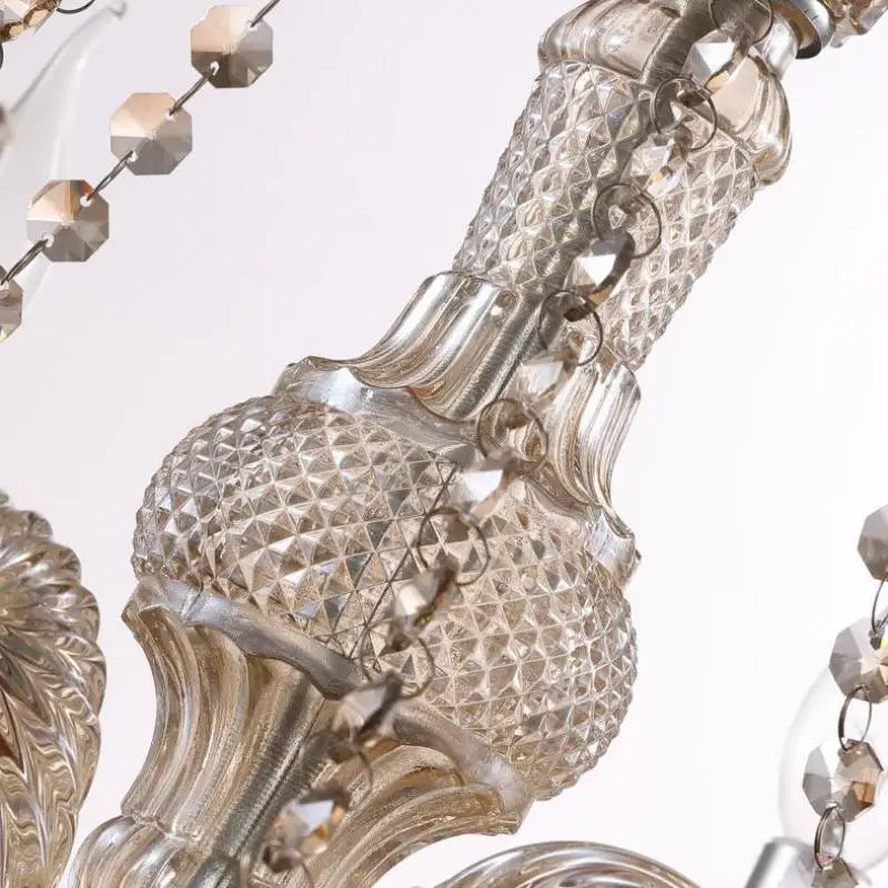 lustre en cristal moderne pour décoration intérieure élégante - vue 5 sur 15