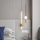 Modern LED chandelier nordic minimalist design for elegant interiors