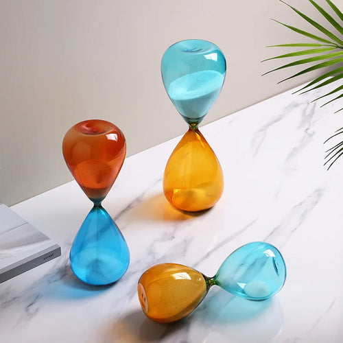 sablier créatif avec minuteur pour cuisine et décoration intérieure - vue 2 sur 6