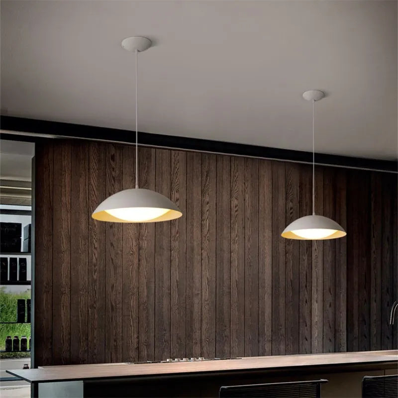 Suspension LED au design nordique moderne en fer - vue 6 sur 10