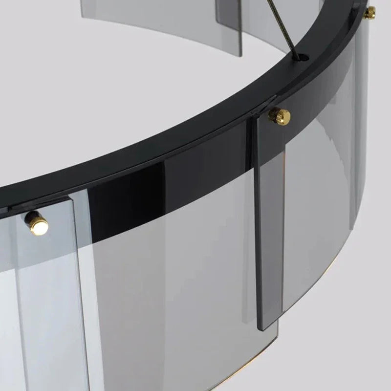 suspension en verre moderne pour un éclairage élégant et minimaliste - vue 10 sur 9
