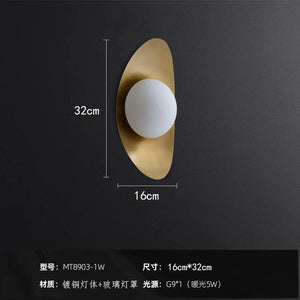 Creative nordic LED wall light for interior decoration