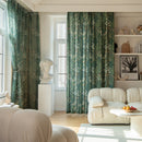 Rideau moderne motif feuilles pour salon chambre