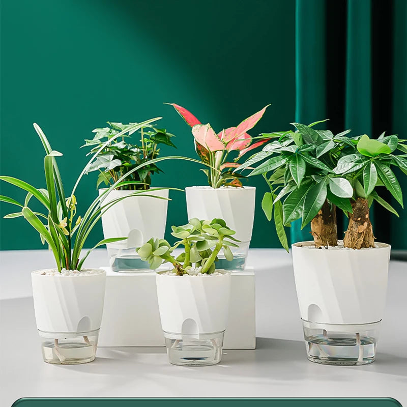 pot de fleurs automatique pour plantes d'intérieur hydroponiques - vue 5 sur 6