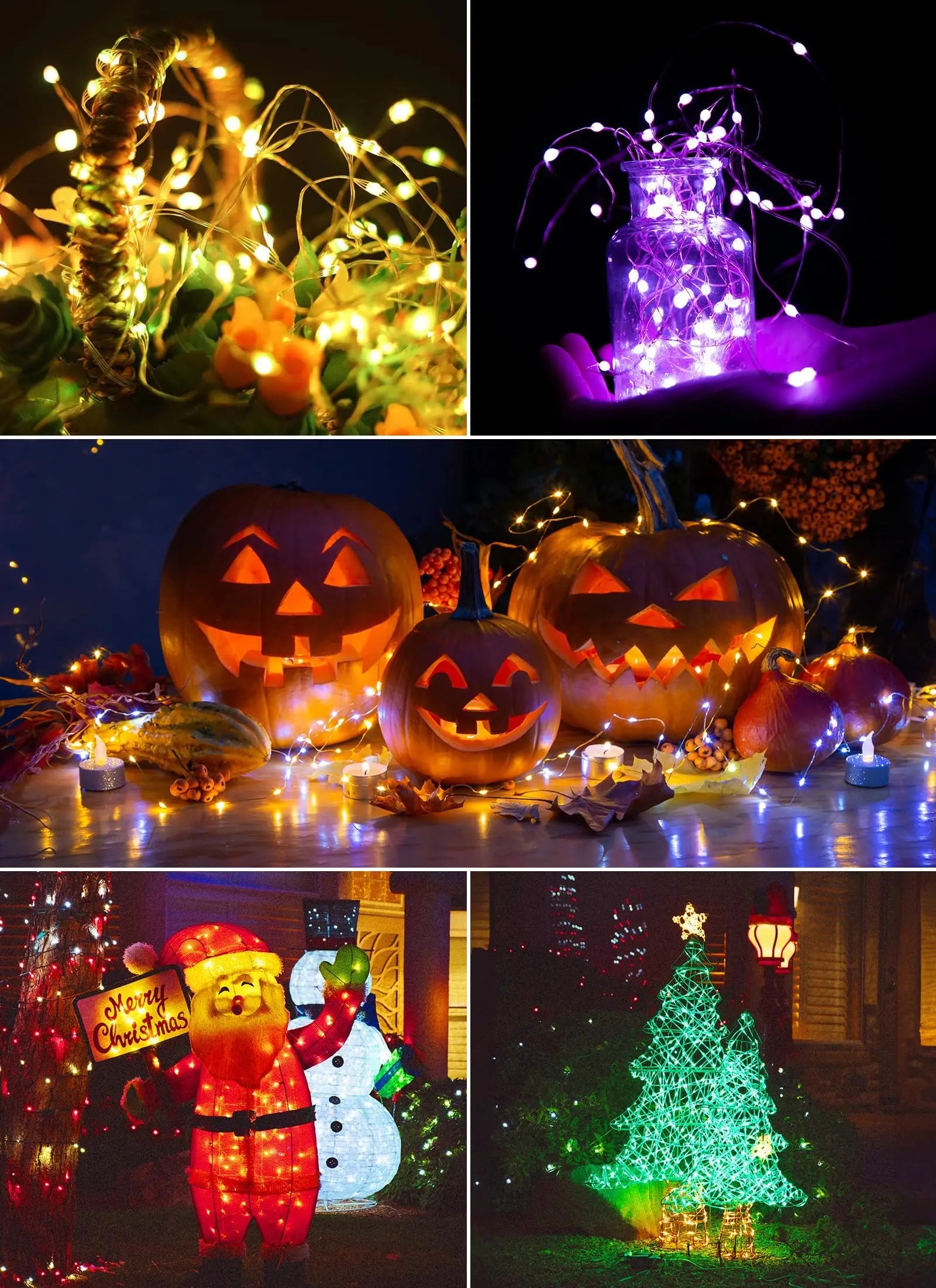guirlande lumineuse à led avec télécommande pour fêtes et événements - vue 6 sur 6
