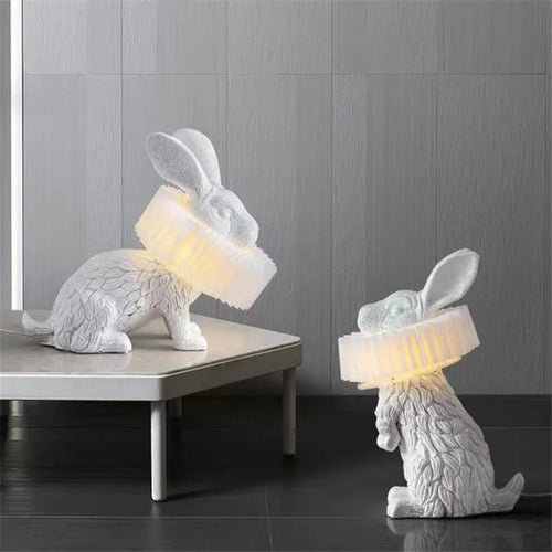 lampe de bureau lapin adorable à led pour enfants - vue 2 sur 15