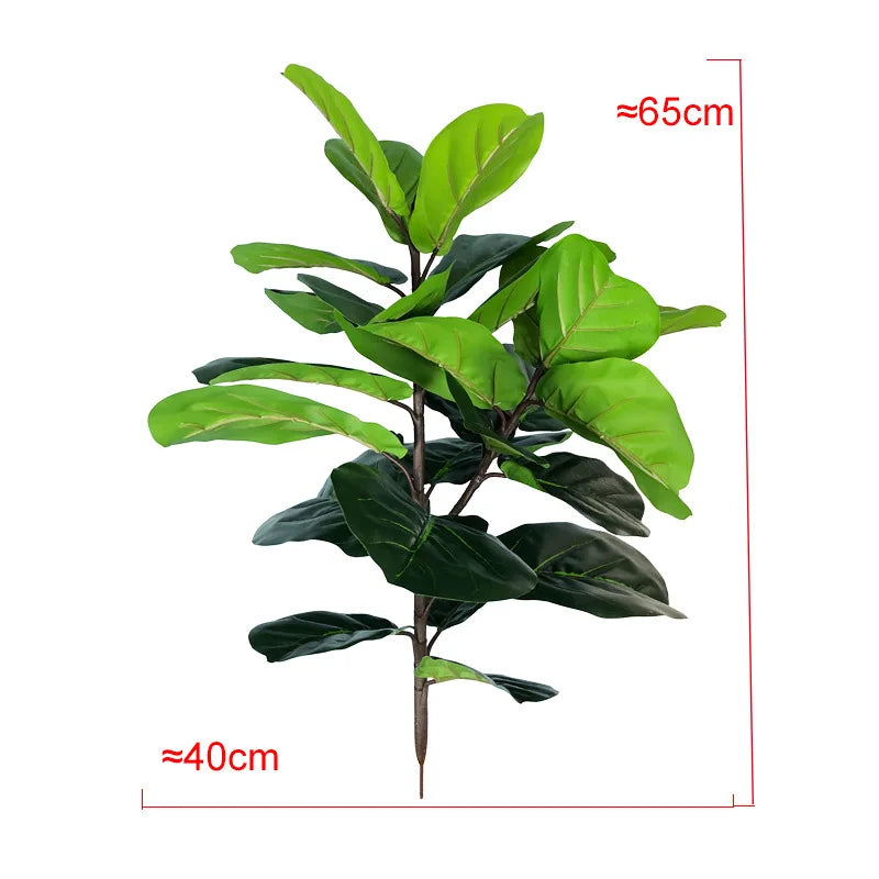 plante artificielle ficus lyrata pour décoration intérieure et extérieure - vue 16 sur 18
