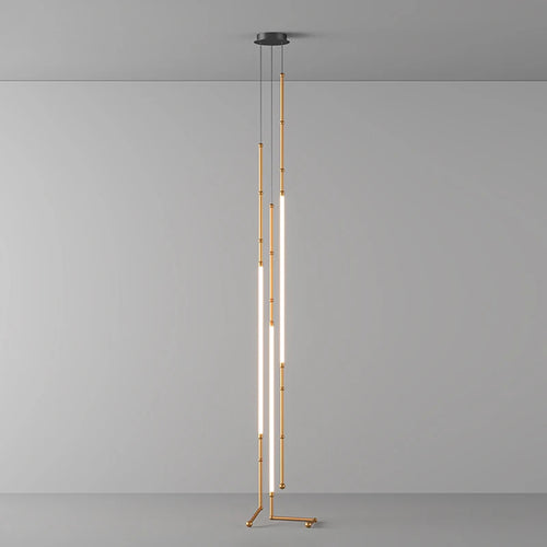 lustre en art déco design suspendu en led