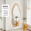 Minimalist wooden decorative mirror for stylish interiors