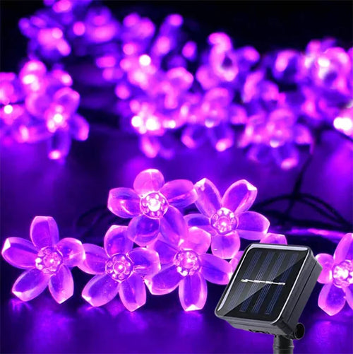 Solar garden fairy string lights for outdoor decoration - vue 12 sur 11