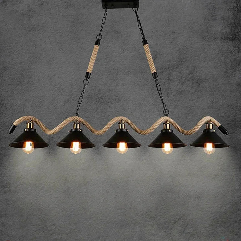 suspension vintage style campagnard pour un éclairage chaleureux - vue 6 sur 8