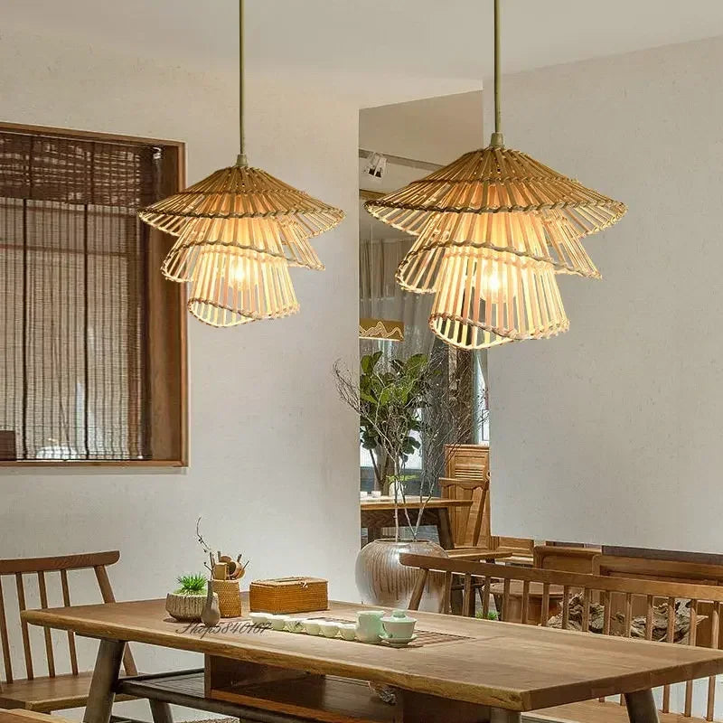 lustre multicouche suspension pour décoration intérieure - vue 3 sur 11