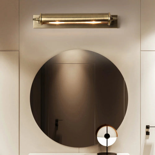 Moderne LED miroir avant lampe salle de bain matériel applique murale 10 W 445mm lumières Bronze LED salle de bain miroir ligne lampe - vue 4 sur 7