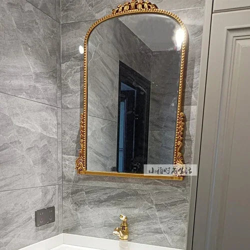vintage handcrafted wall mirror for elegant home decor