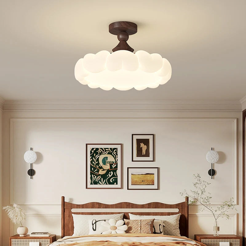 plafonnier créatif rétro style médiéval pour chambre enfant - vue 3 sur 12