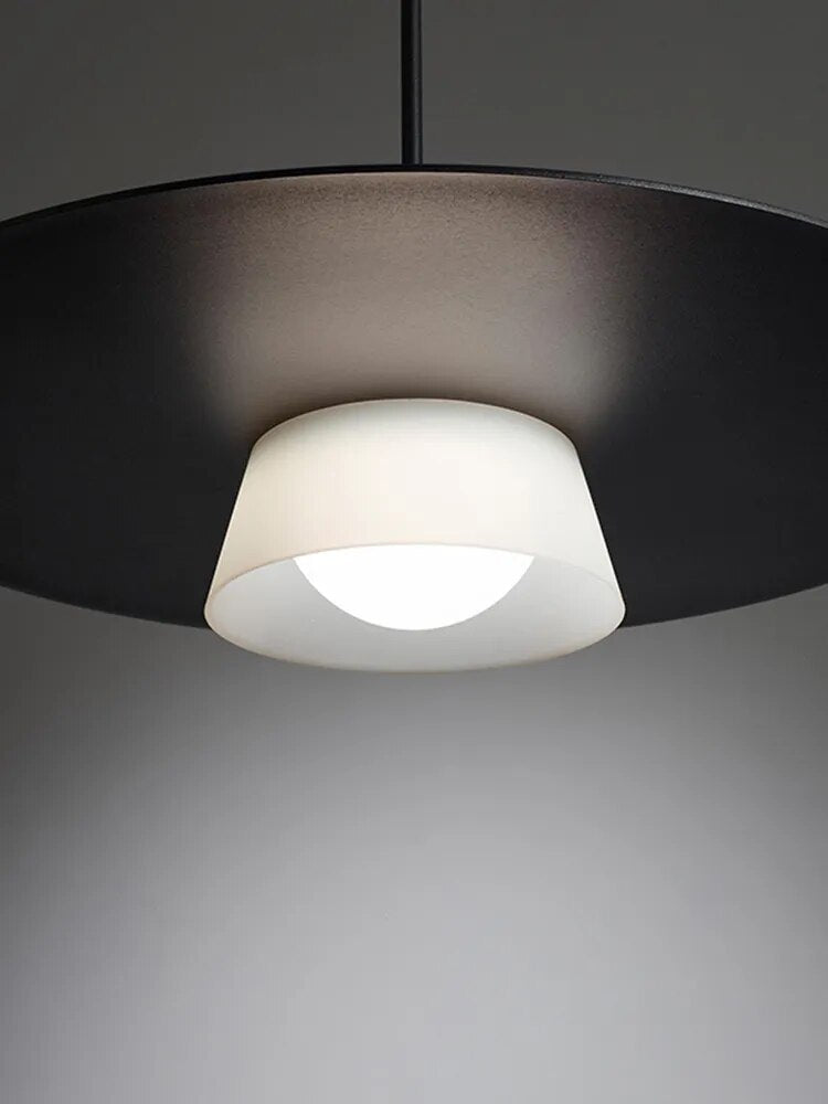 Suspension circulaire minimaliste et créative pour café - vue 5 sur 7