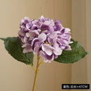 Realistic artificial hydrangea flower for decoration and bouquet