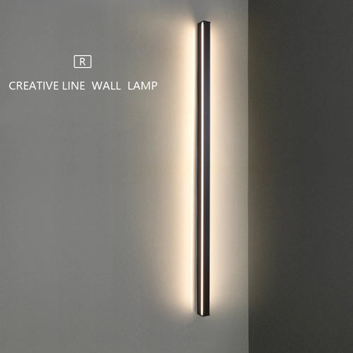 Minimalist LED wall light for modern Nordic interior decor - vue 2 sur 11