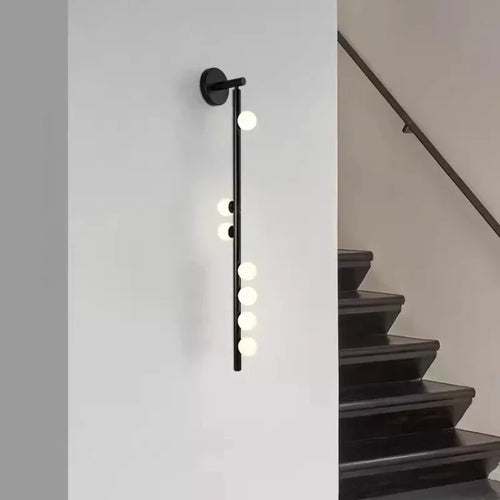 Applique murale led boule de verre moderne pour hôtel