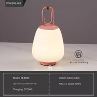 lampe de table rechargeable nordique design pour divers espaces