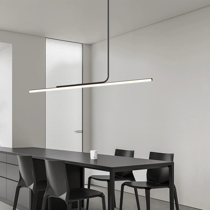 Lustre LED Moderne Simple Nordique Lumière De Luxe - vue 5 sur 10