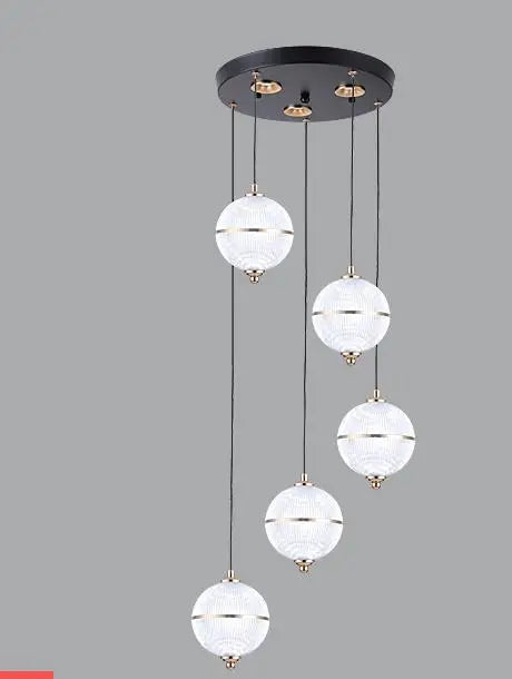 suspension boule acrylique moderne pour restaurant et bar - vue 17 sur 16