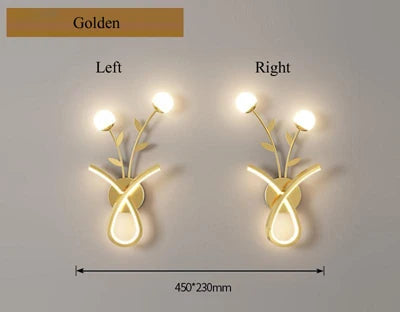 applique murale led style nordique lumière créative design moderne - vue 11 sur 12