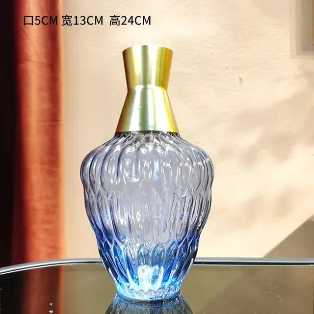 vase en verre décoratif pour arrangements floraux modernes - vue 16 sur 16